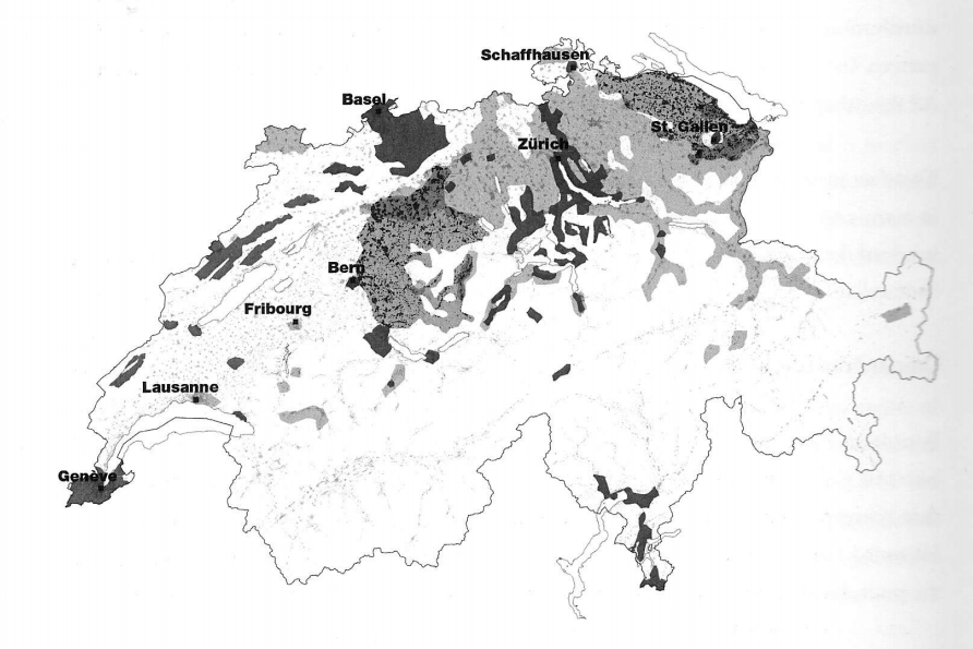 urbanization fo switzerland1